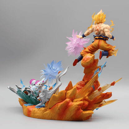 Dragon Ball Anime Figure Clash of Titans Goku vs. Frieza PVC Statue