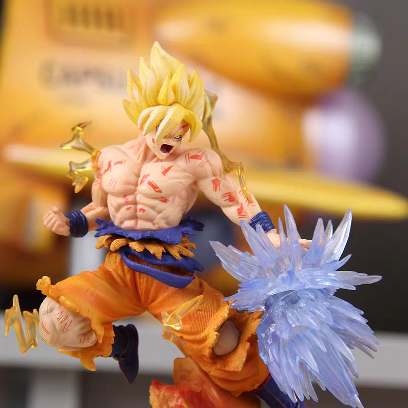 Dragon Ball Anime Figure Clash of Titans Goku vs. Frieza PVC Statue